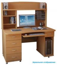 Супер-цена Прямой компьютерный стол Green КС - 009Н с надставкой