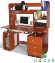Купить Компьютерный стол Green КС - 011Н с надставкой